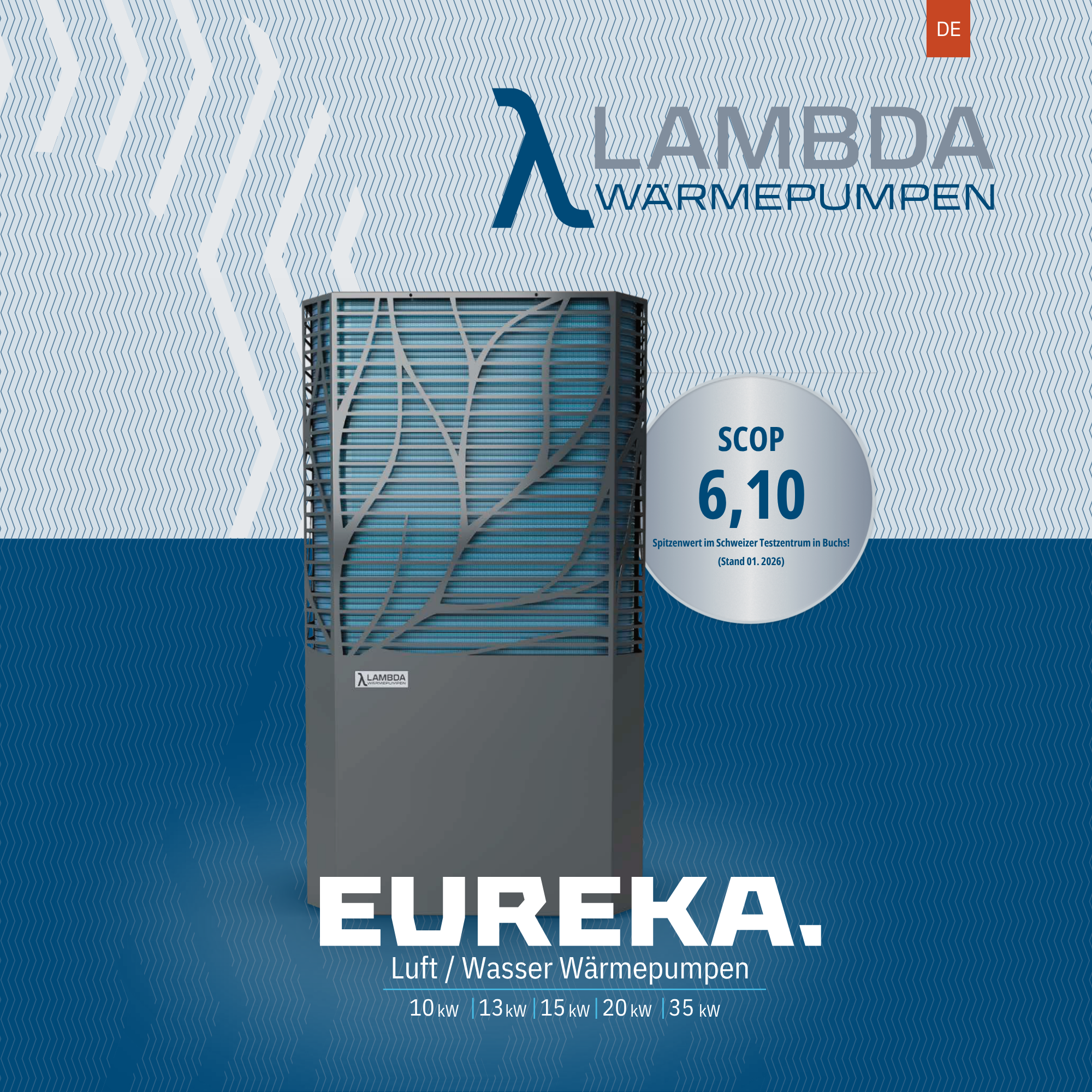 Mehr über den Artikel erfahren Die leiseste Revolution für dein Zuhause: Die LAMBDA EUREKA Luft/Wasser-Wärmepumpe